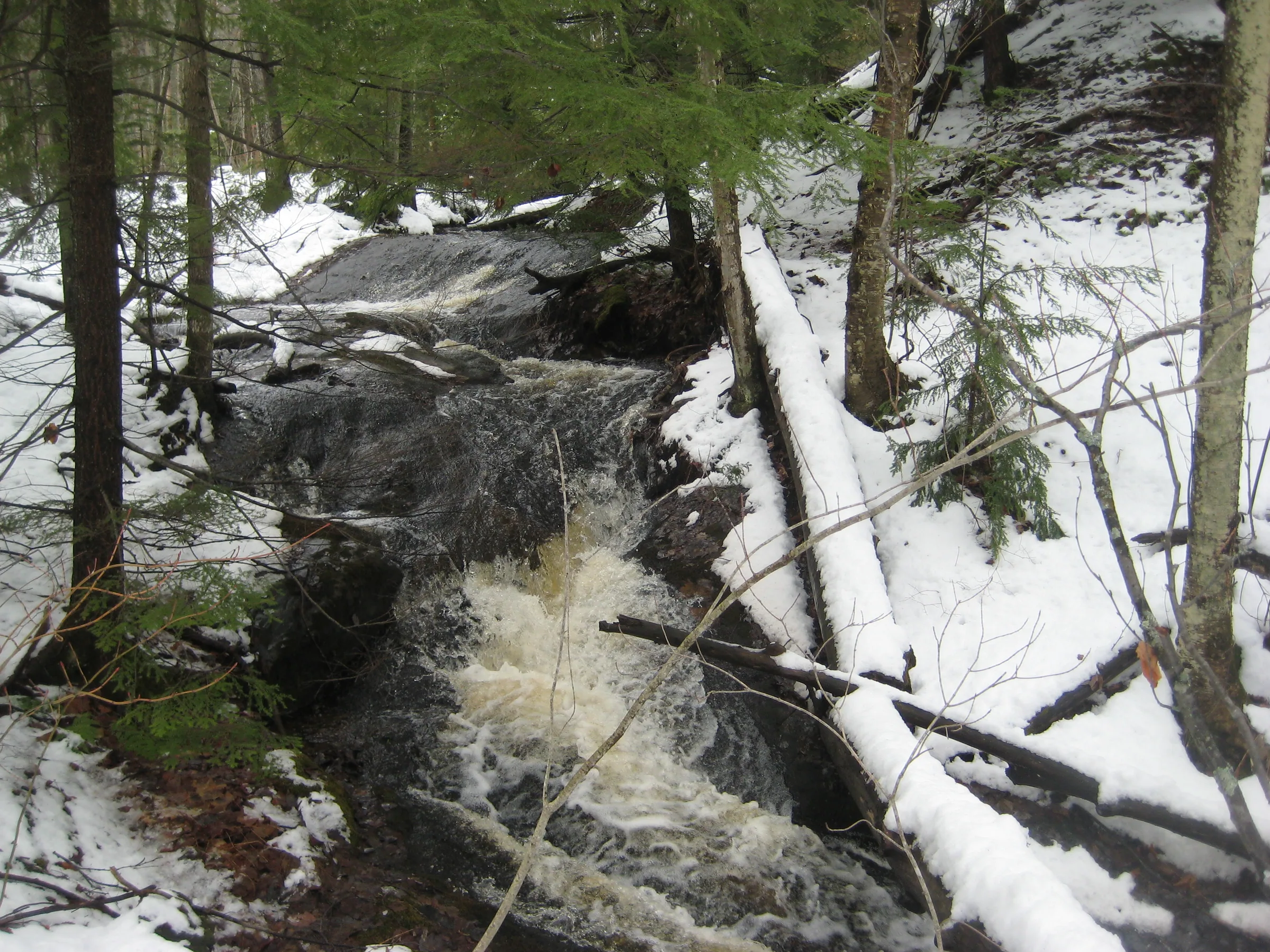 Smooth drops on Birch Creek