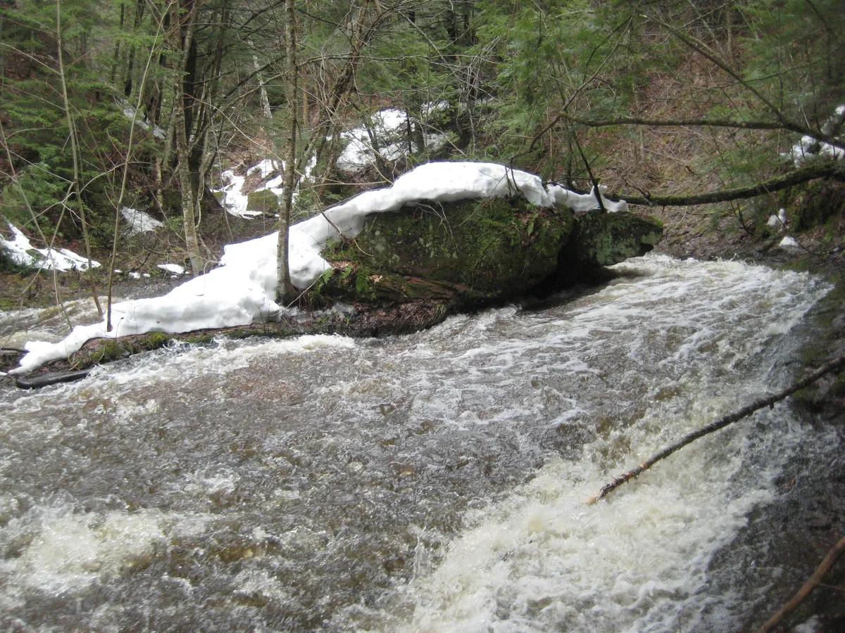 Foamy rapids