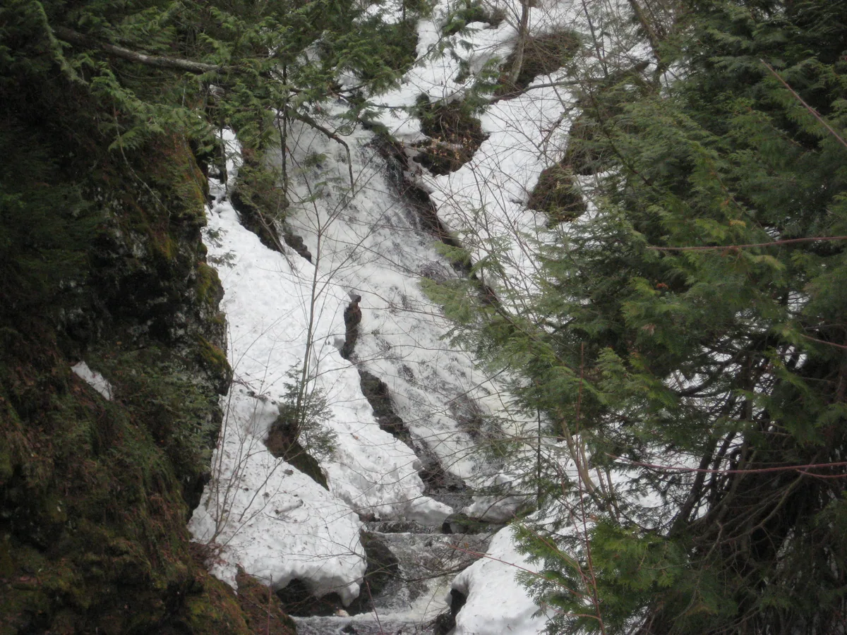 Upper drop on Jacob's Creek