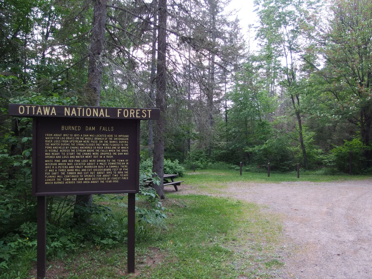 Campground sign