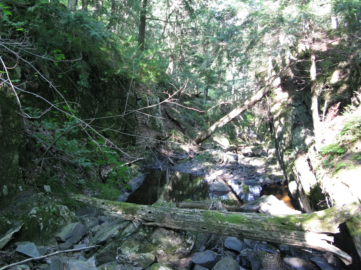 Narrow little box canyon