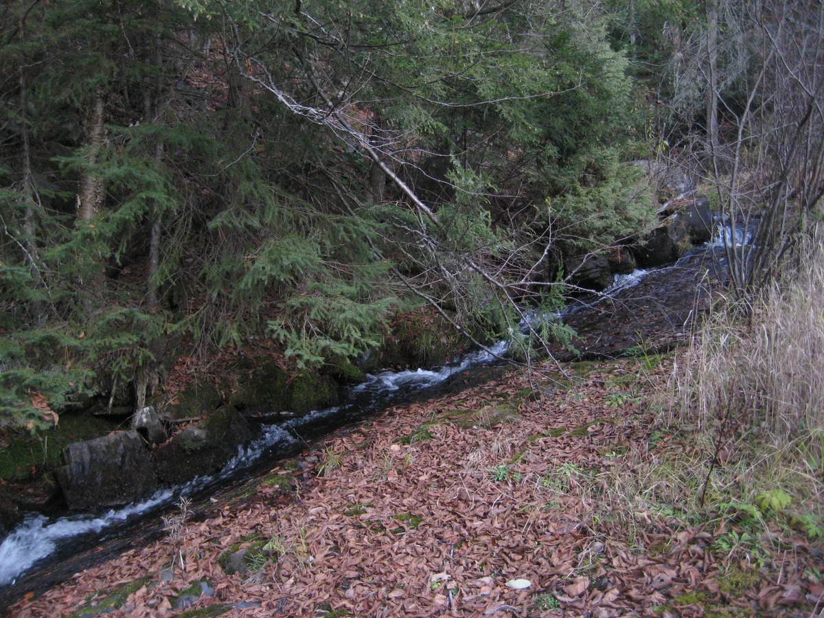 Thin downstream slide