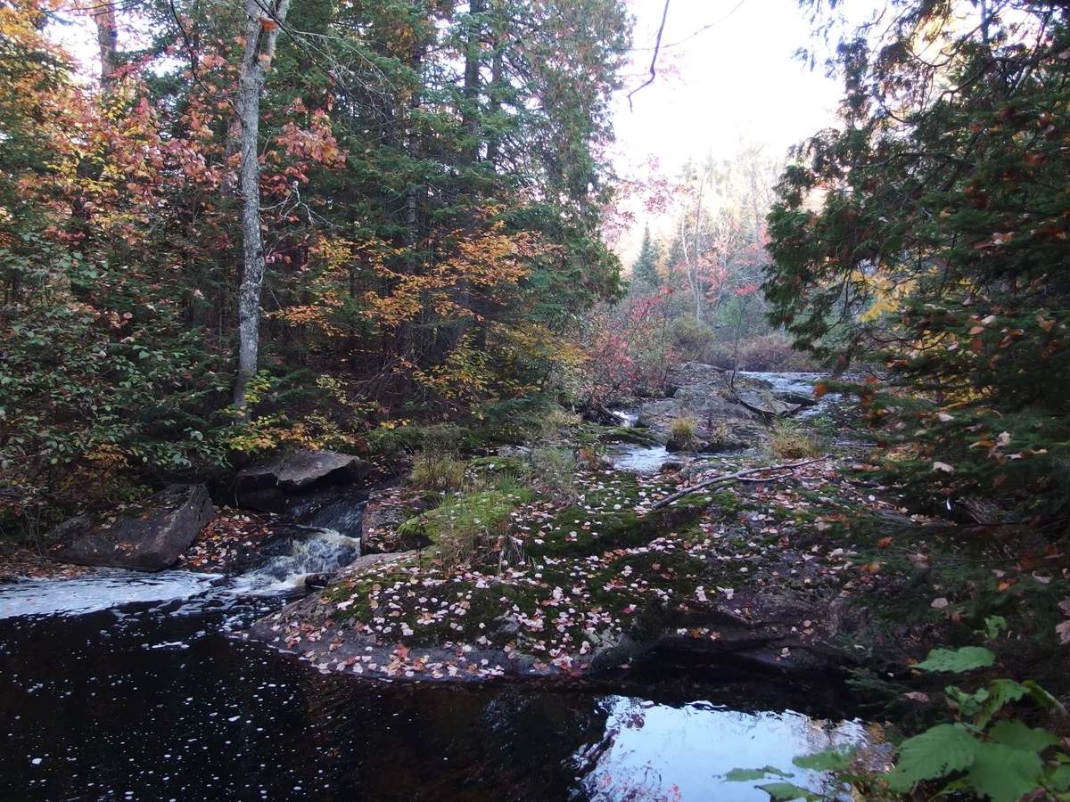 More of the upper falls