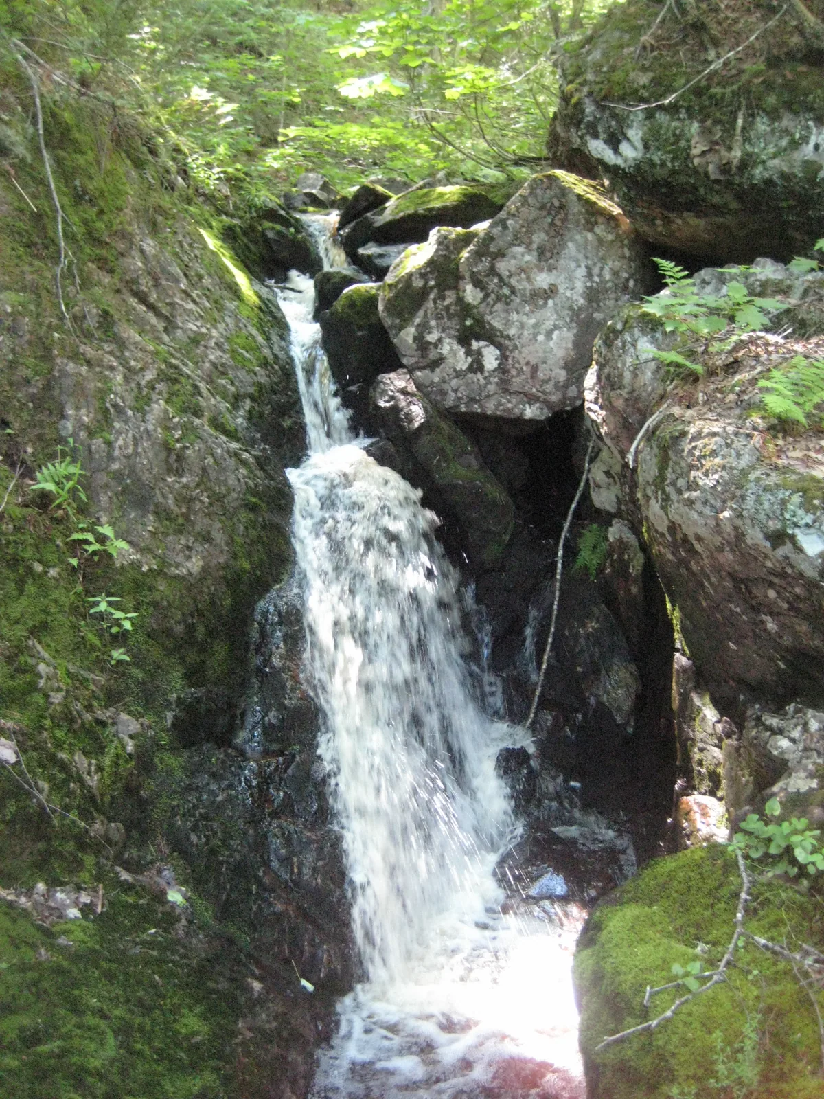 Cool sideways plunges