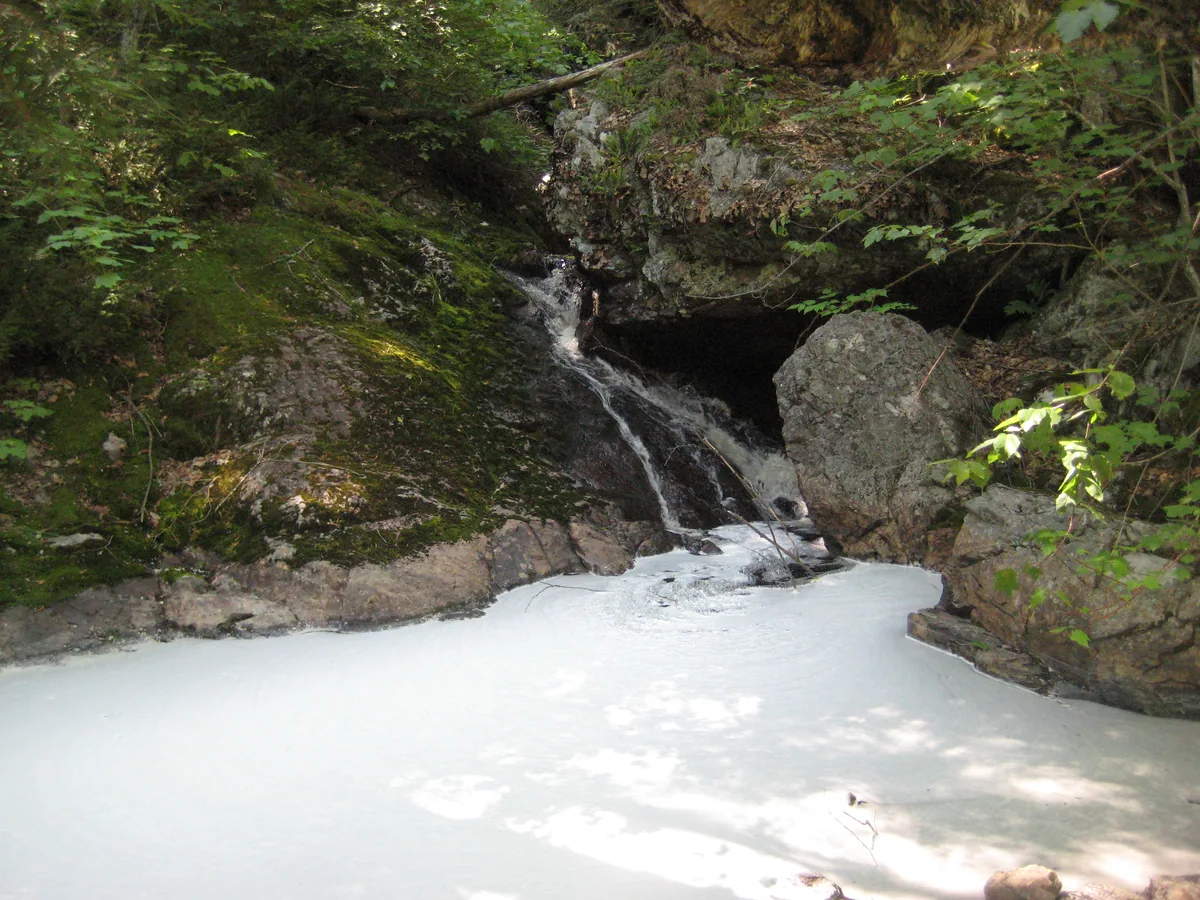 Middle falls in Wildcat Canyon