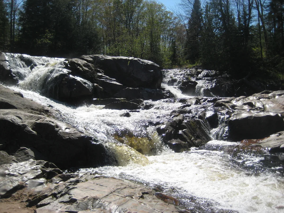 Sun over Yellow Dog Falls
